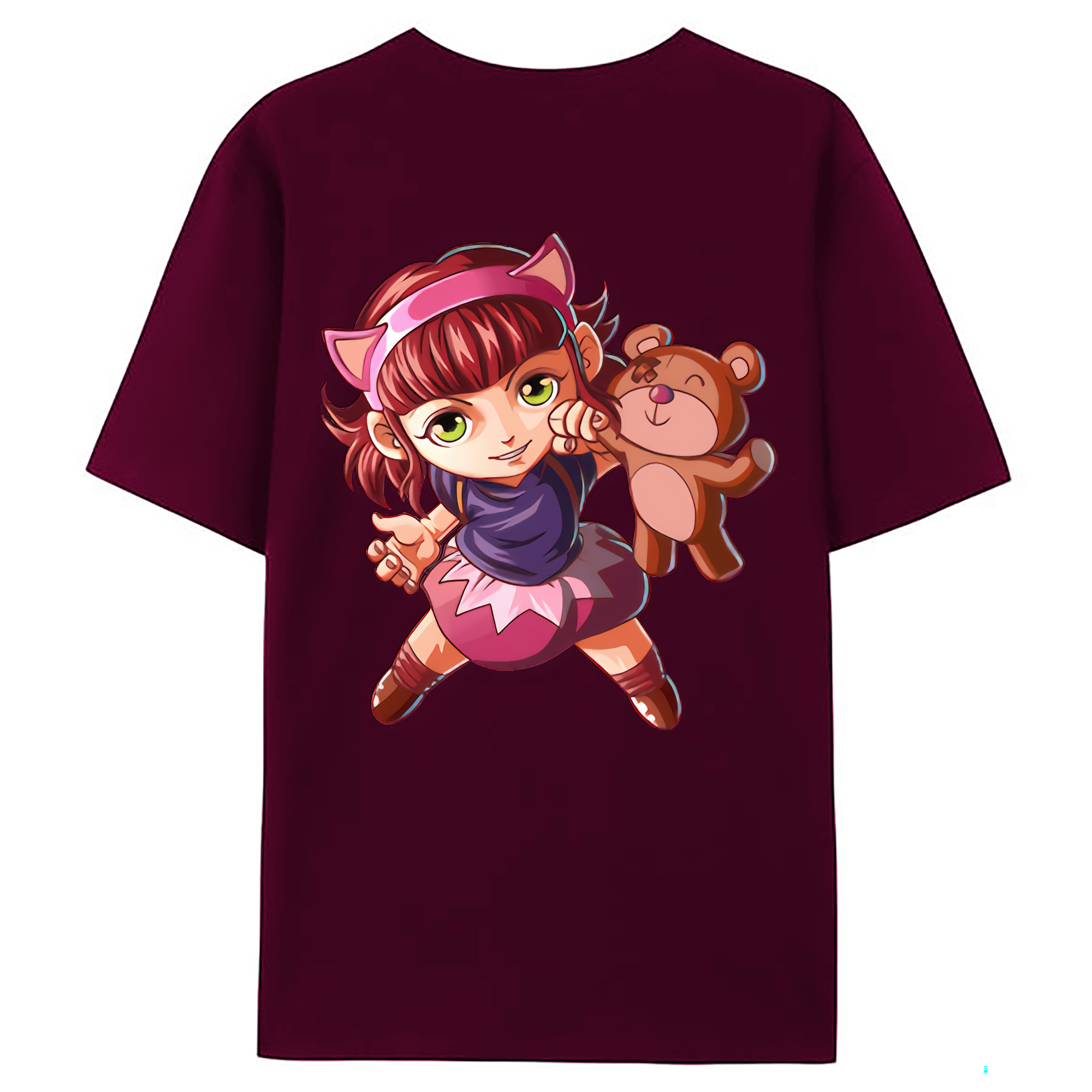 （画像用） リーグ・オブ・レジェンド League of Legends LOL レディース半袖Tシャツ(バックプリント)